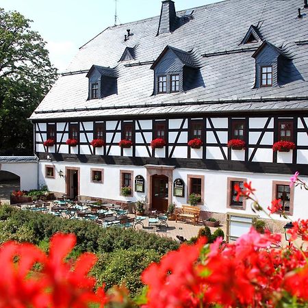 Hotel Folklorehof Chemnitz Extérieur photo