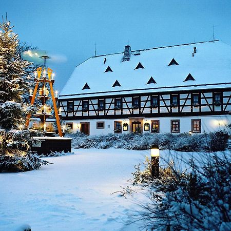 Hotel Folklorehof Chemnitz Extérieur photo